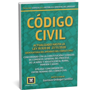 Código Civil - Actualizado 2020 - Gustavo Ordoqui Castilla