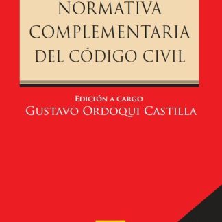 Normativa Actualizada y Tematica Complementaria del Codigo Civil