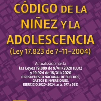 Codigo de la Niñez y la Adolescencia. Marzo 2026