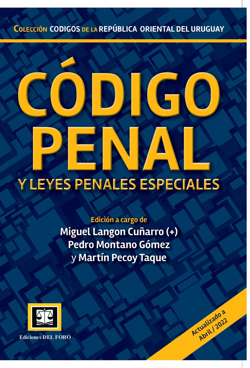 Codigo Penal. Actualizado Marzo 2025