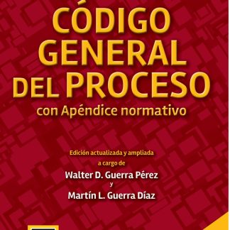 Código General Del Proceso Actualizado 2021 - Guerra & Guerra